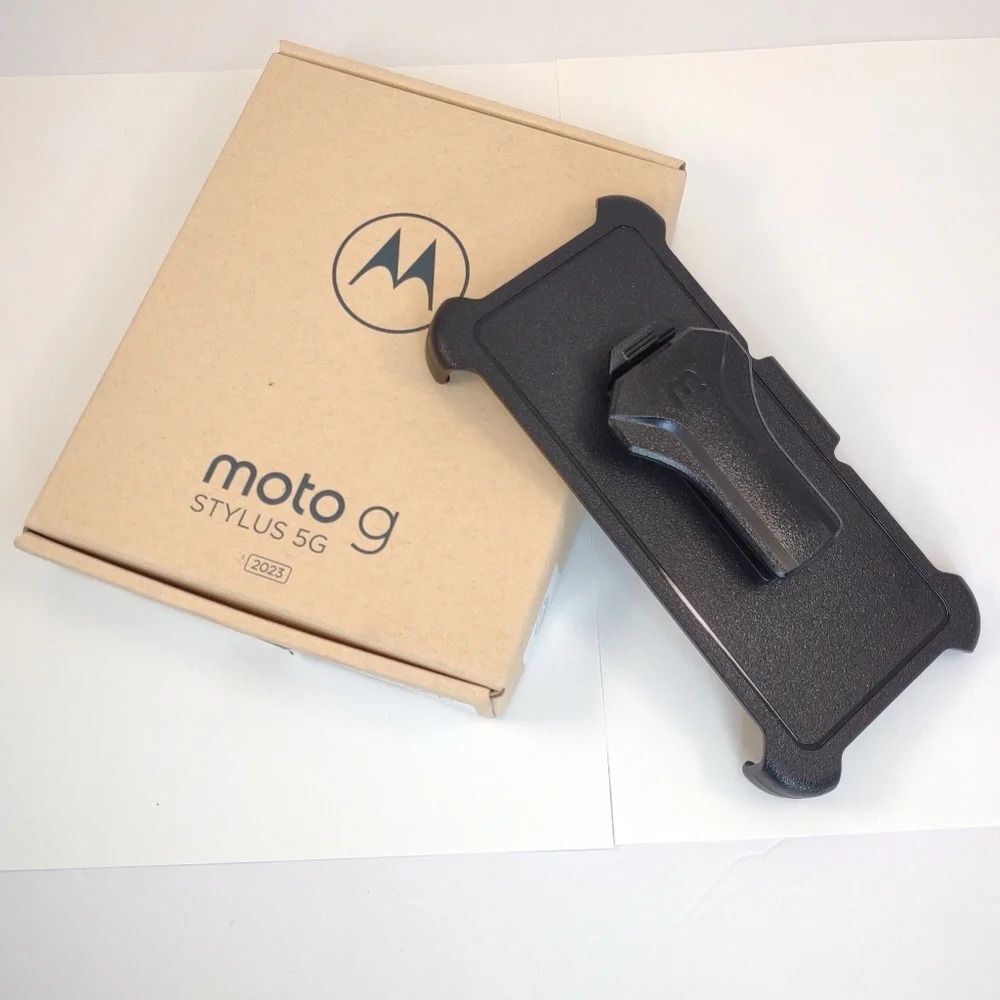 Motorola Moto G Stylus 5G Cellphone Plastic Holster Holder Phone Case